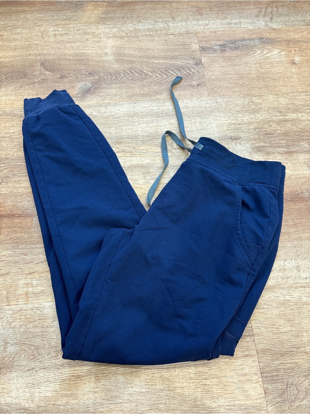 Figs Navy Blue Track Pants